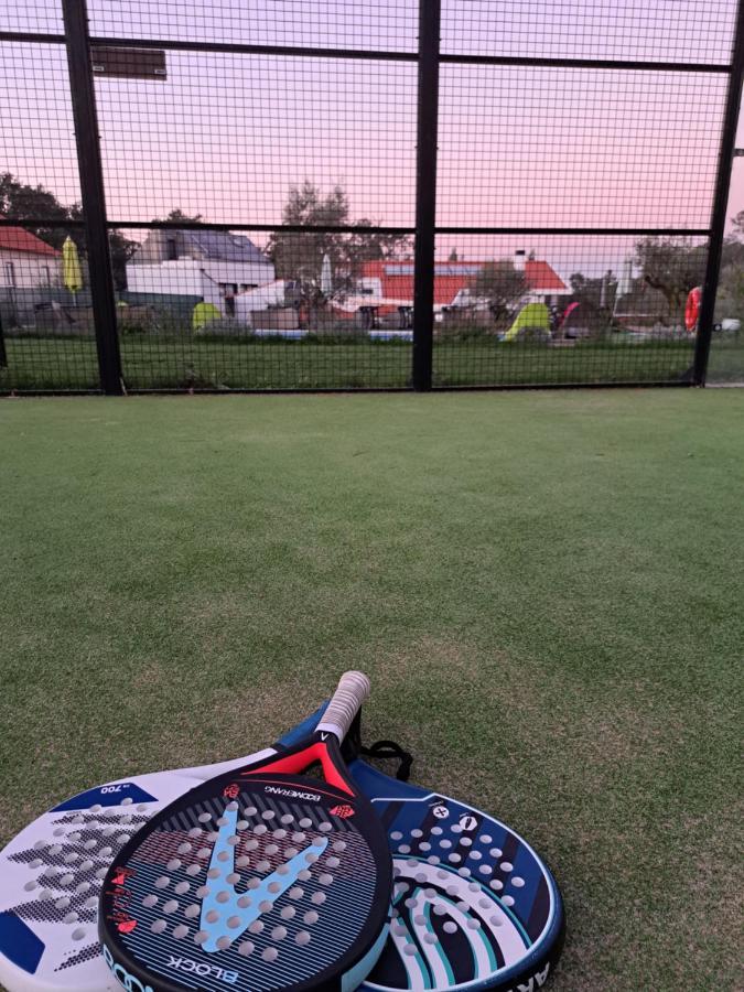 Poco E Meio - Padel & Pool Santiago da Guarda Exteriör bild