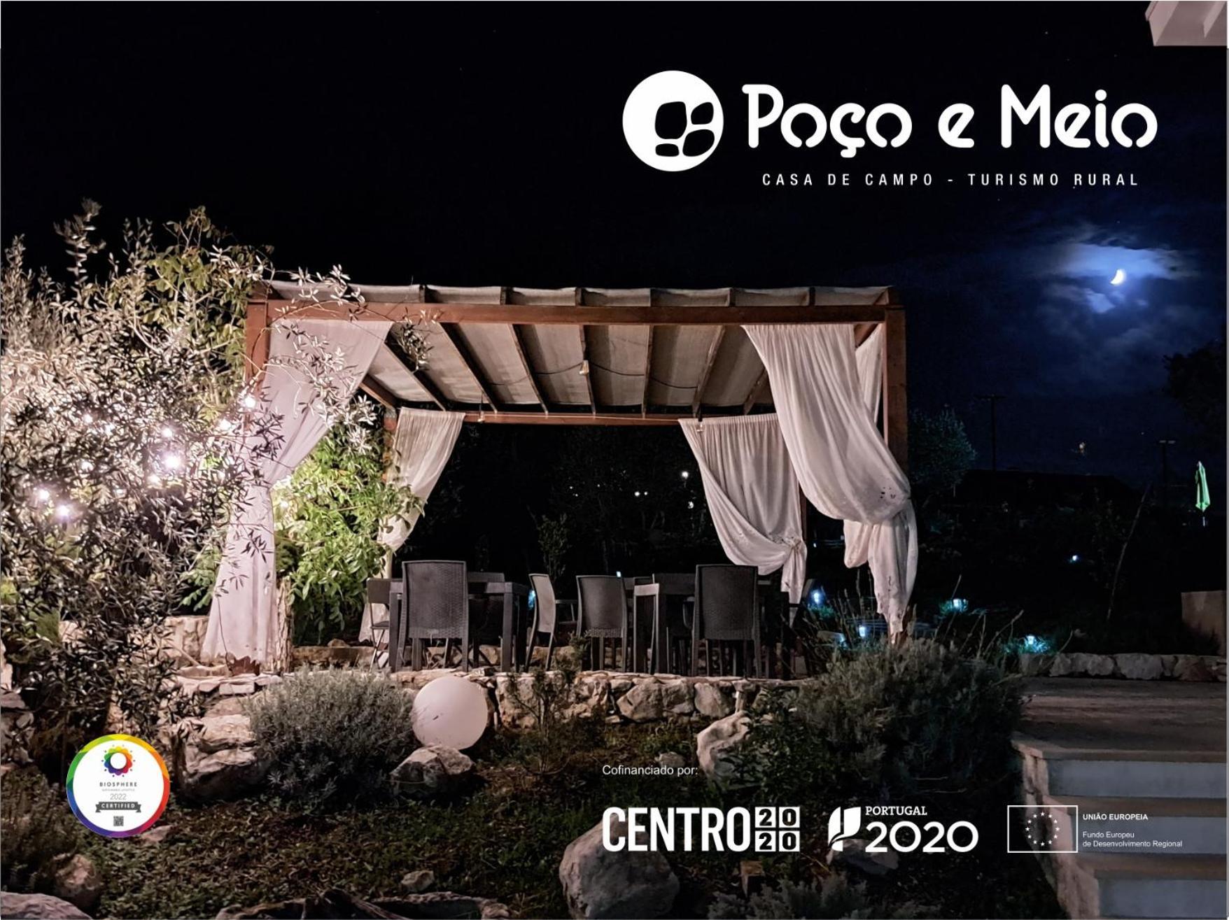 Poco E Meio - Padel & Pool Santiago da Guarda Exteriör bild